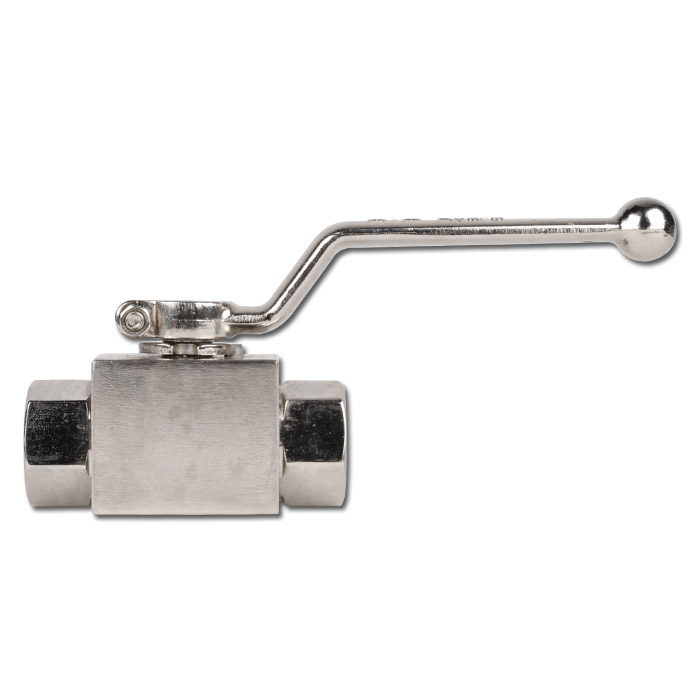 ShutOff Ball Valve 500 Bar Galvanized Steel