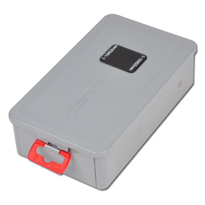 Metal Box "Forum" For Up To 50 Drill Bits Empty Box