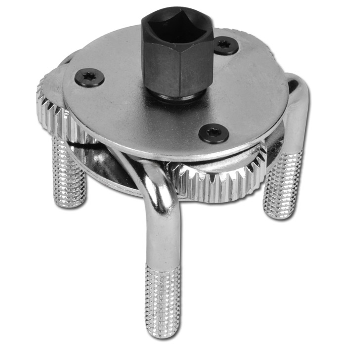 Three Leg Oil Filter Wrench 3/8" Square Drive 19 mm Hexagon