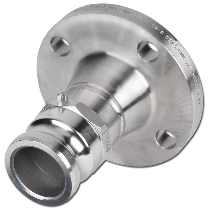 Camlock Coupling Type AF VA 1/2" To 6" Up To 18bar With Flange