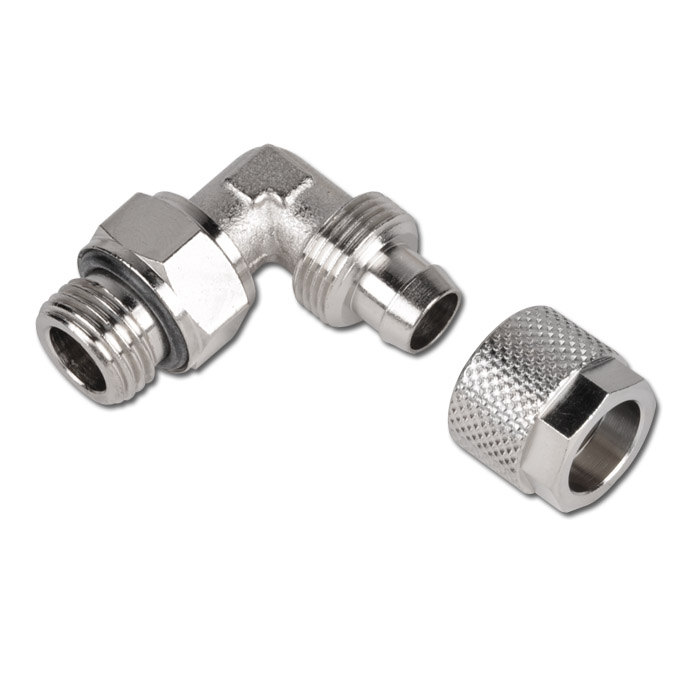 CKFittings Elbow Swivel Joints 360º Pivotable Nickel Plated Brass