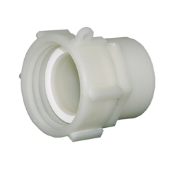 Adapter - Plastic - S60 x 6 - On 2" Male - For Protective Container
